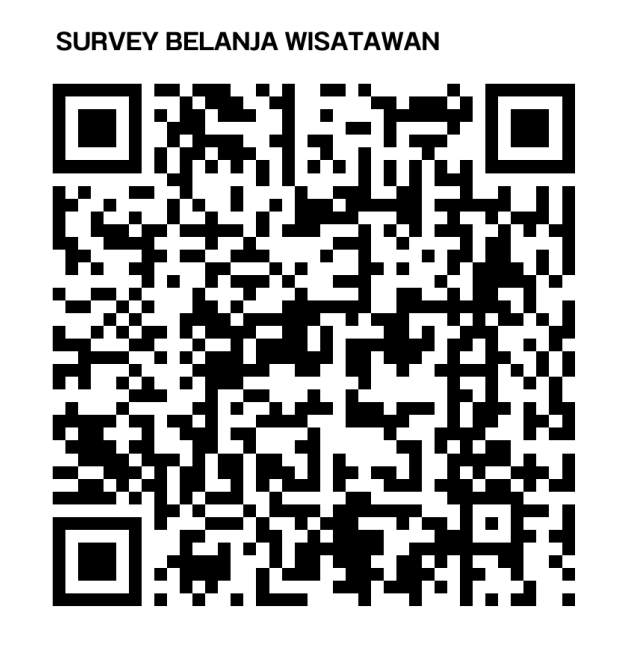 QR Code Survey Wisatawan